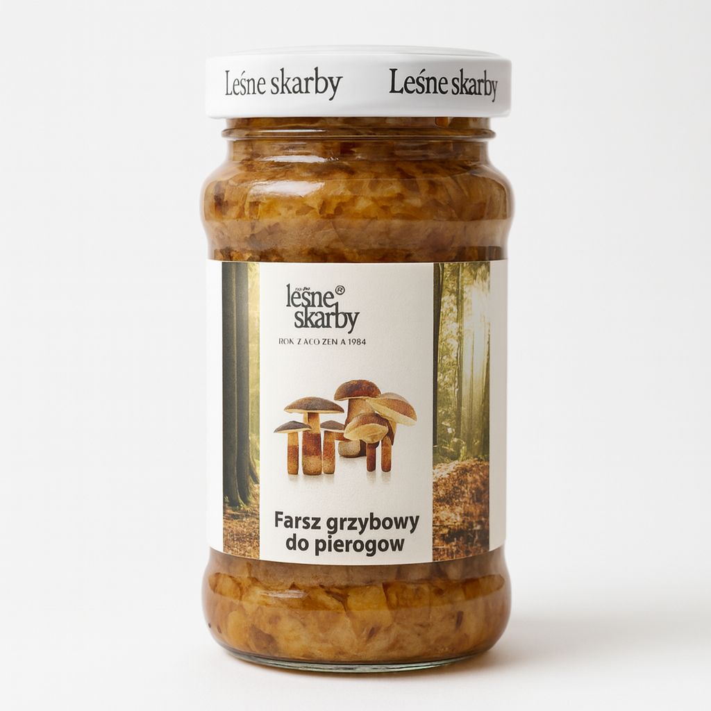 Farsz grzybowy do Pierogow/ Mix of Mushrooms 300g. „ KASOL”