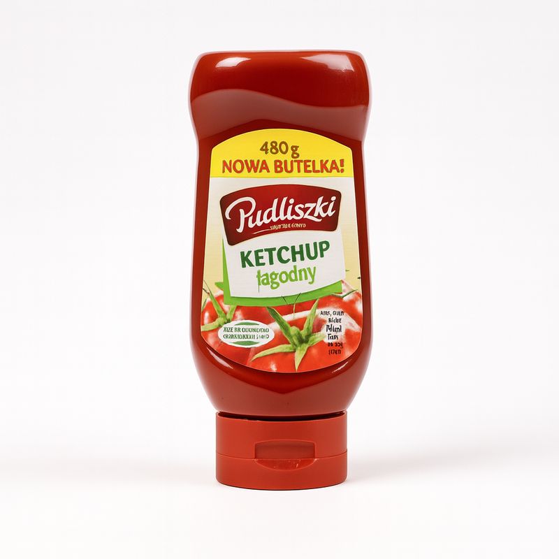 Ketchup Lagodny/ Ketchup Premium Lagodny „Pudliszki&quot; 470g.