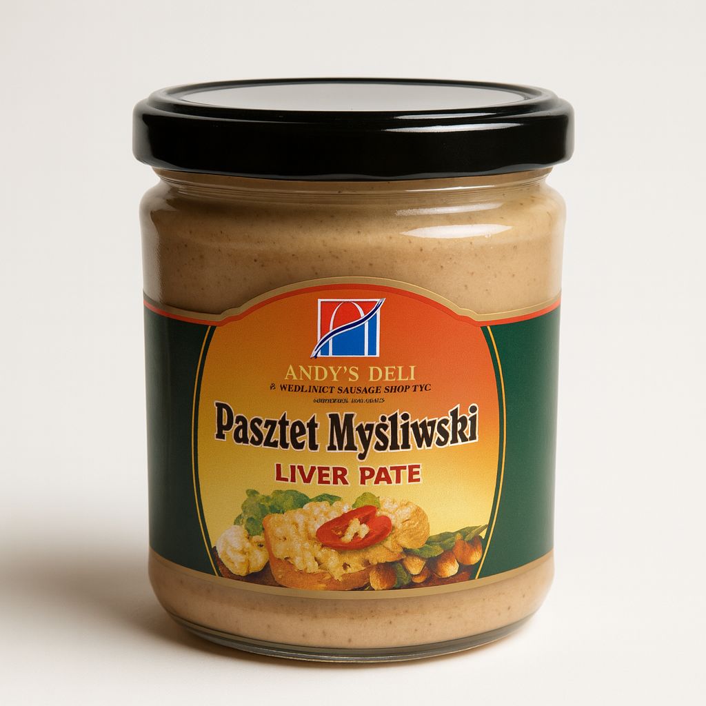 Liver Pate / Pasztet Mysliwski “Andys Deli” 400g