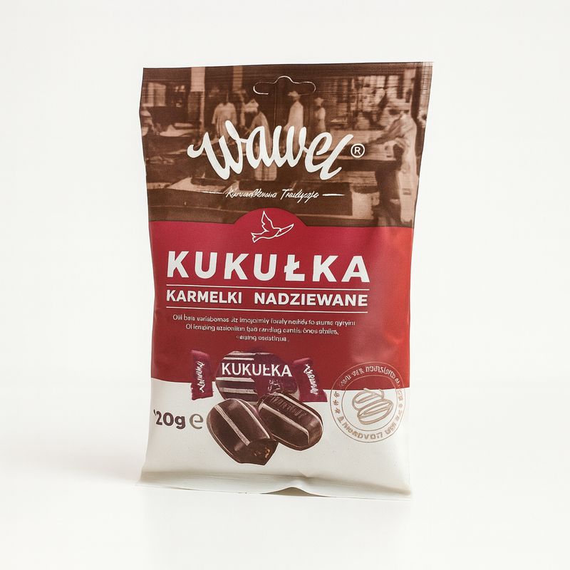 Kukulka/ Choco-Fudge Candy “WAWEL” 120g