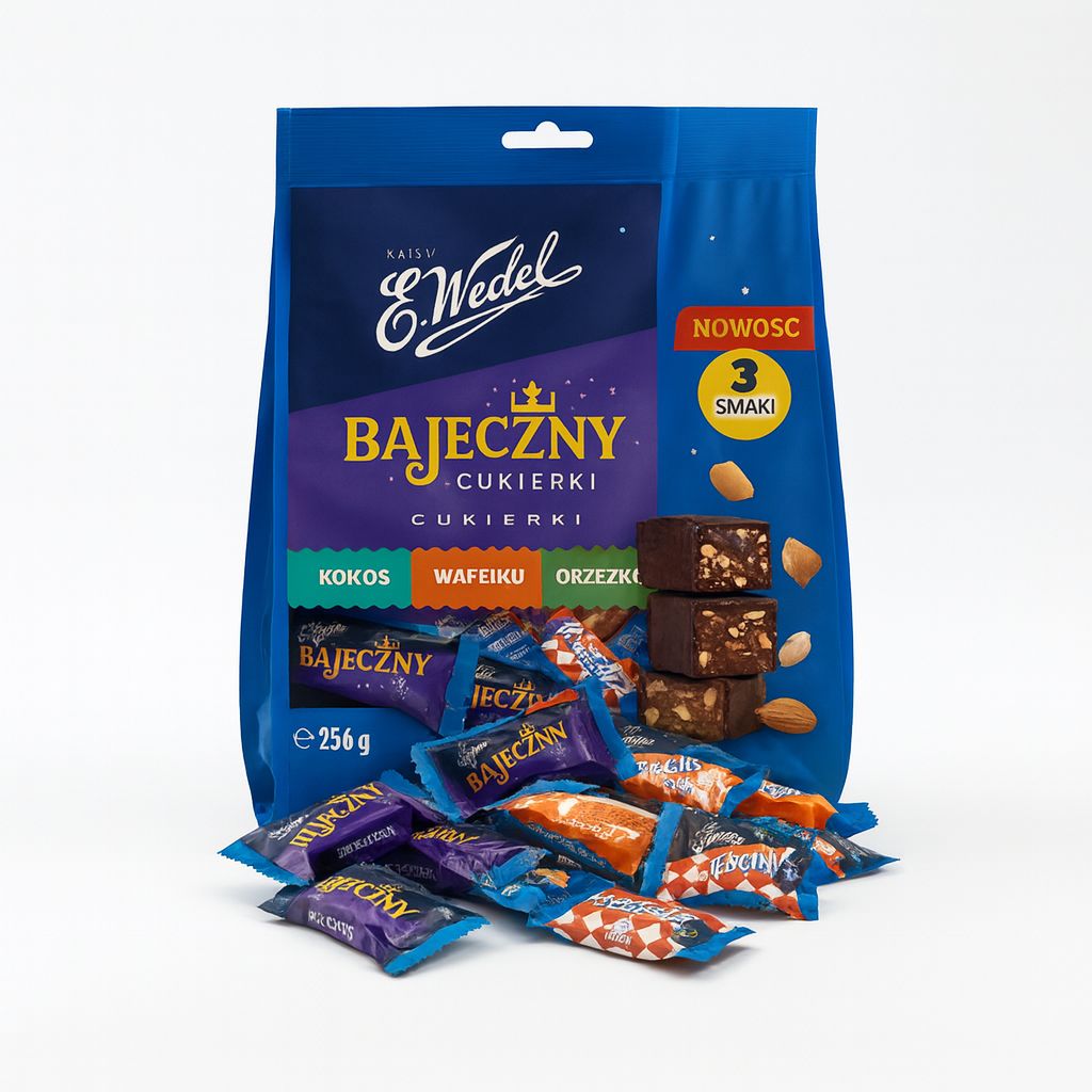 Mieszanka Wedlowska Bajeczny Crunchy/ Chocolates Candies 356g. „Wedel”