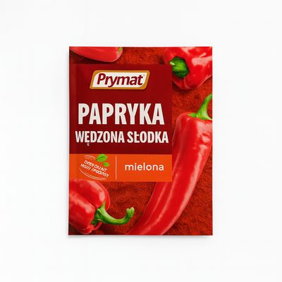 Papryka Wedzona Slodka 20g PRYMAT/ Smoked sweet red pepper