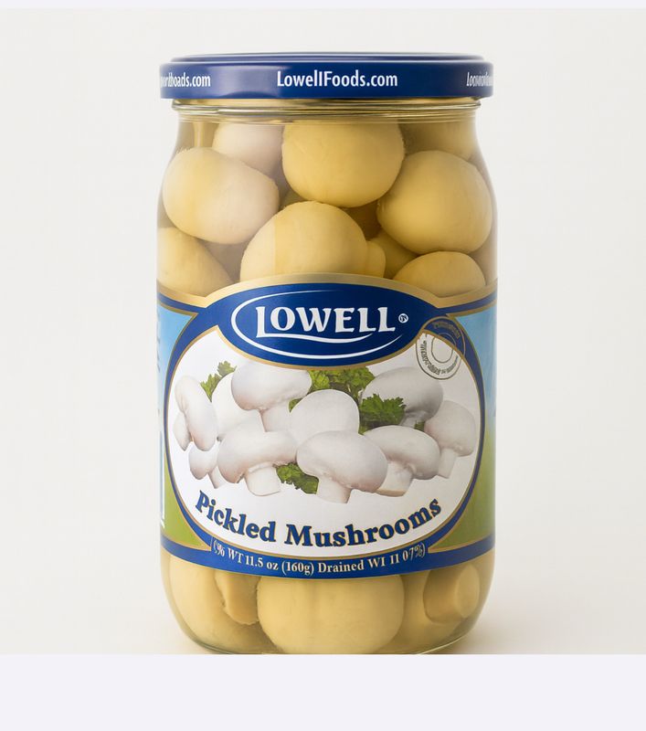 Pickled Mushroom/ Marynowane Pieczarki &quot;LOWELL” 760g.