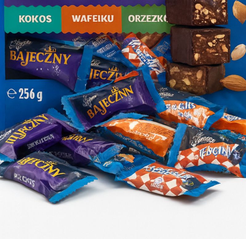 Mieszanka Wedlowska Bajeczny Crunchy (na wagę) / Chocolates Candies 400g. „Wedel”