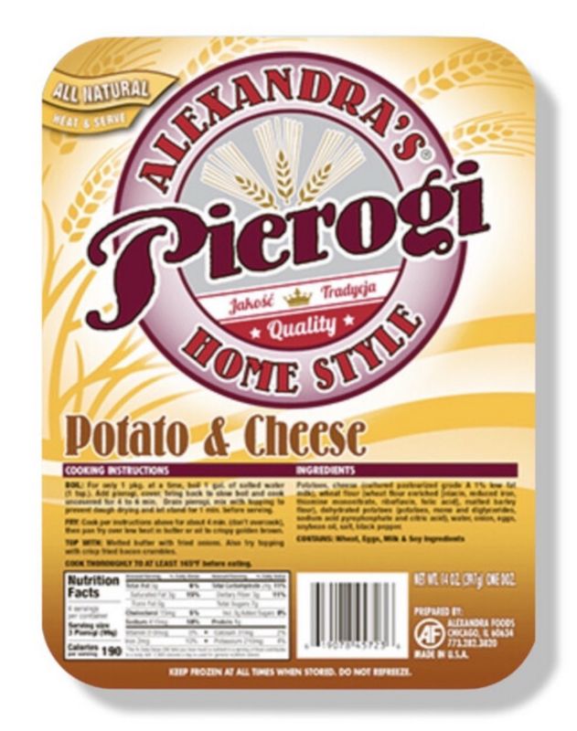 Potato &amp; Cheese Pierogi/ Ziemniak z Serem 12pcs.