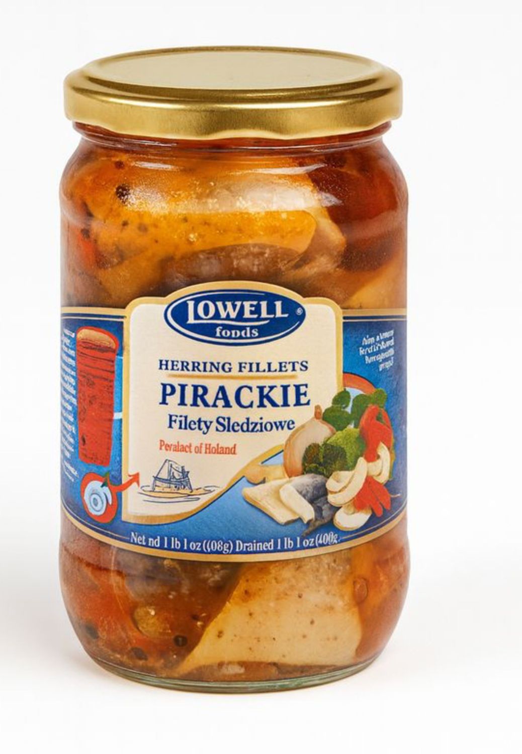 Herring Fillets/ Sledzie Pirackie “Lowell”