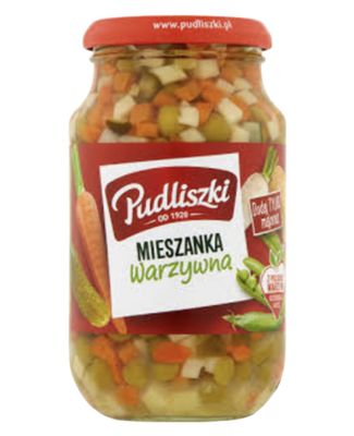 Vegetable Salad Mix / Warzywna Sałatka &quot;PUDLISZKI&quot; 460g