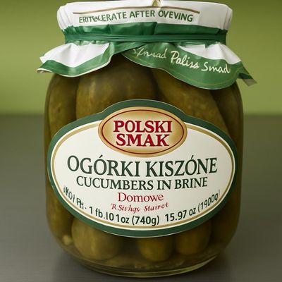 Cucumbers in Brine/ Ogórki kiszone 740g BECZULKA &#39;&#39;Polski Smak&#39;&#39;