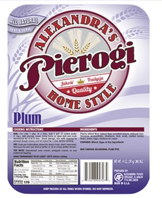 Plum Pierogi/ Pierogi ze Sliwka 12pcs.