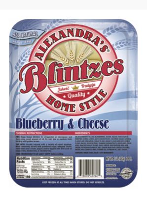 Sweet Cheese with Blueberry Blintzes/ Nalesniki z Jagodami 6pcs.