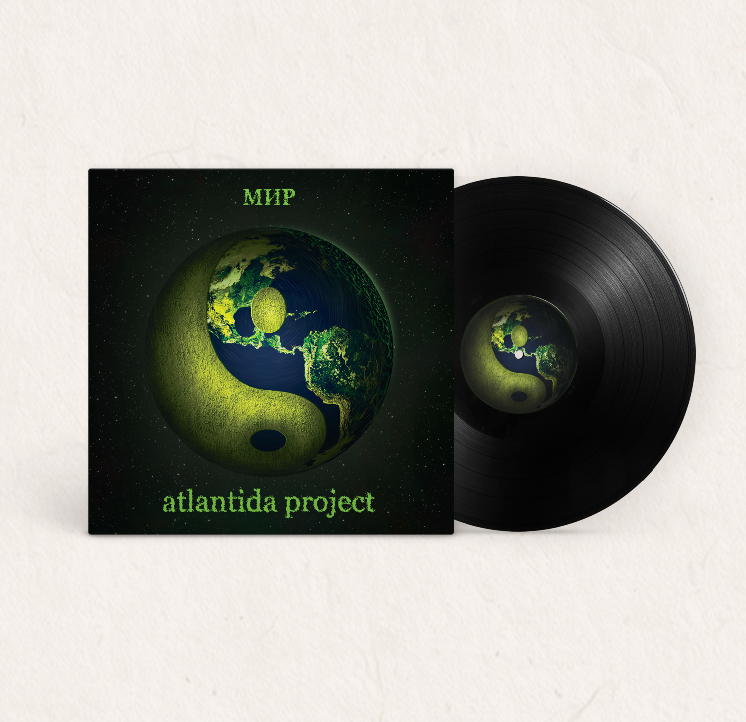 LP: atlantida project — МИР (Black Vinyl)