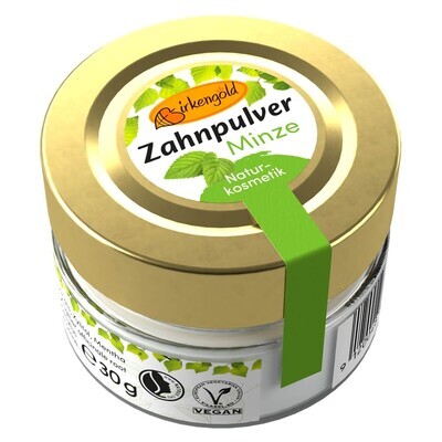Zahnpulver mit Xylitol - Birkengold Zahnpulver mit Xylitol - Birkengold
