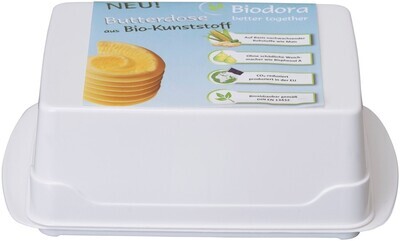 Butterbox aus nachwachsendem Rohstoff (Bioplastik)