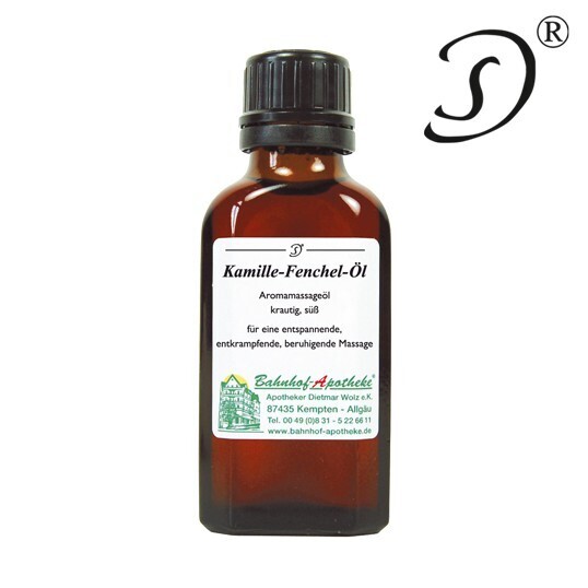 olio di camomilla e finocchio per bambini, 50ml