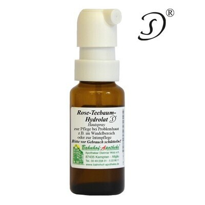 Rose Teebaum Hydrolat Hautspray, 55ml