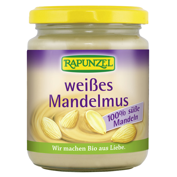 Weißes Mandelmus 100% süße Mandeln 250g