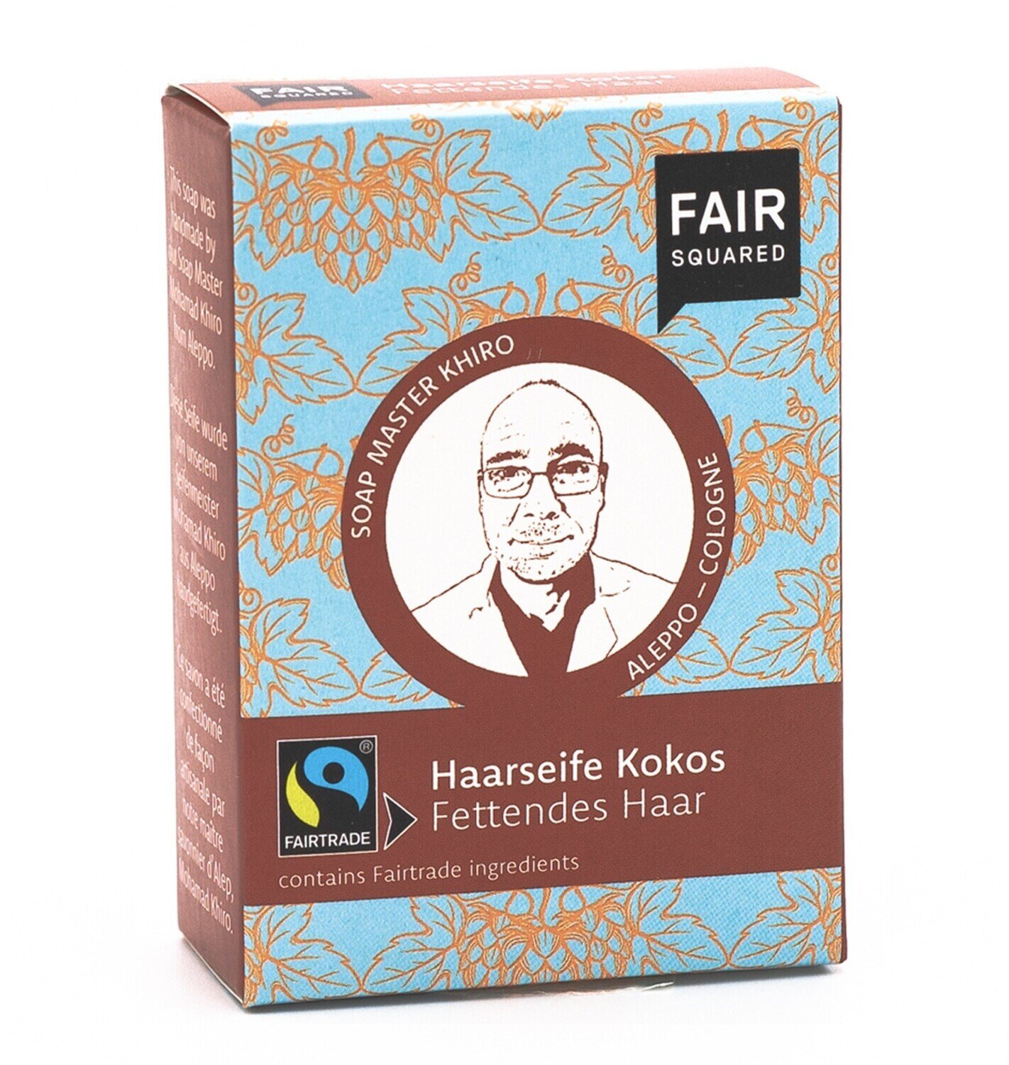 Feste Haarshampoo Fairsquared  80g für fette Haare