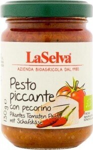 Pikantes Pesto mit Pecorino-Käse bio 130g