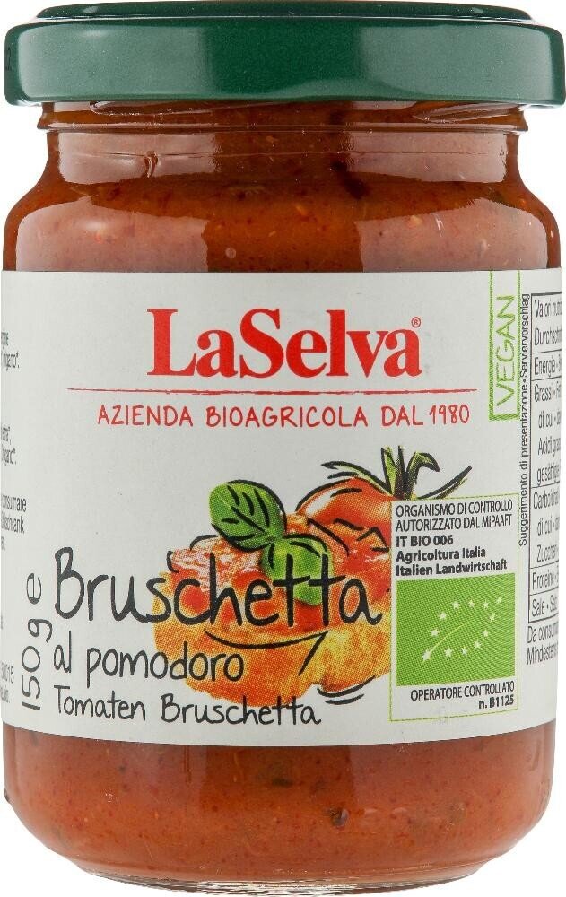 Bruschetta-Aufstrich Tomaten bio 150g