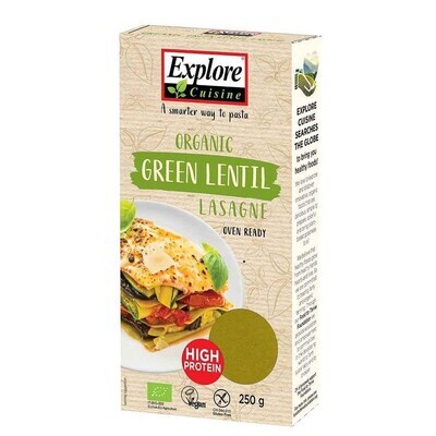Lasagne aus grünen Linsen 250g