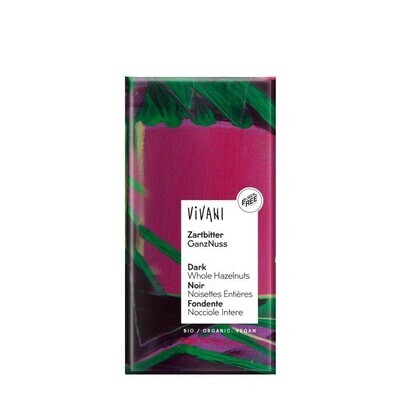 Zartbitterschokolade ganz Nuss 100g Zartbitterschokolade ganz Nuss 100g