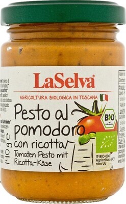 Tomaten Pesto mit Ricotta-Käse bio 140g