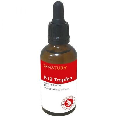 Vitamin B12 Tropfen 50ml Sanatura