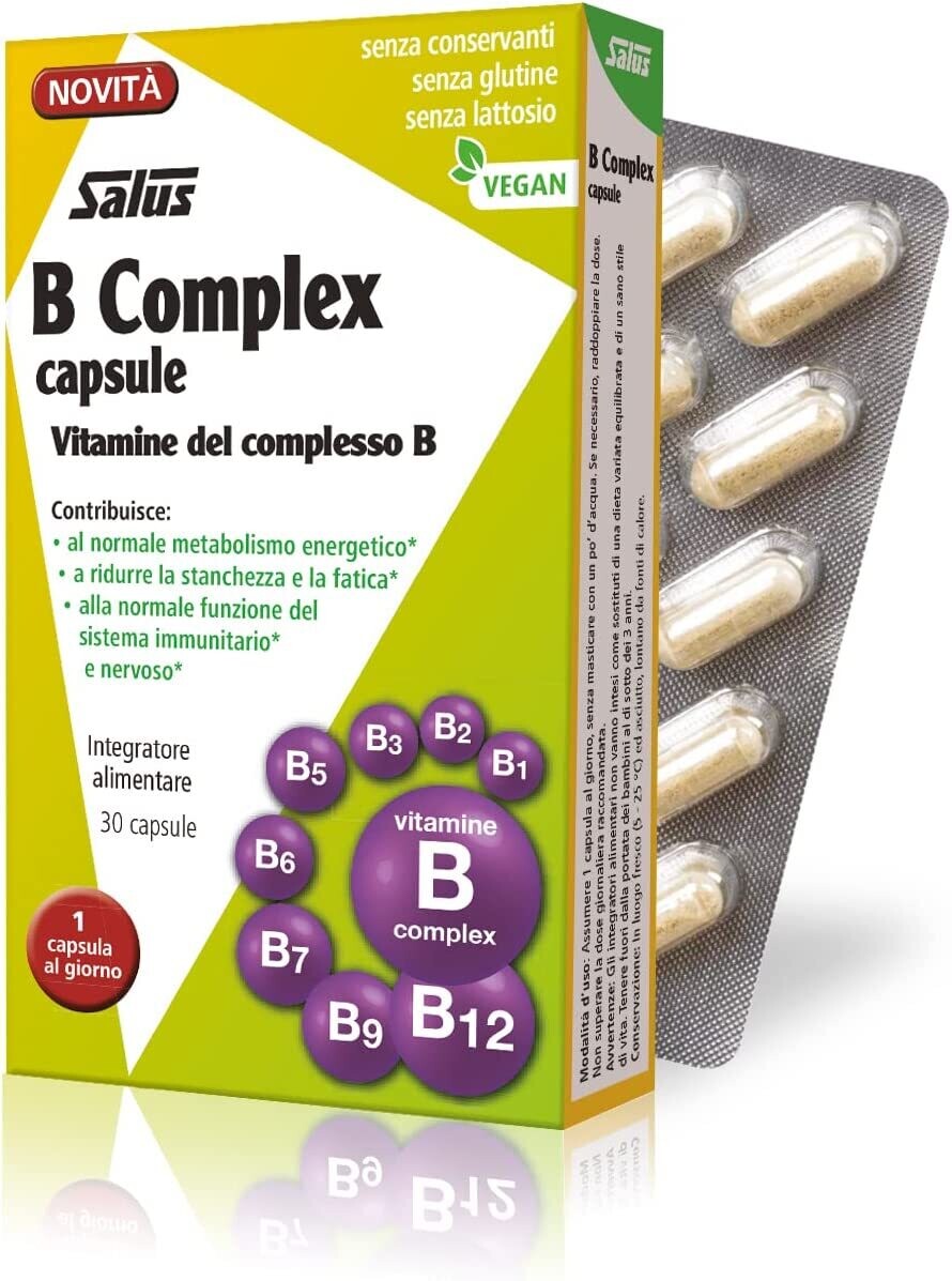 Vitamin B Complex 30 Kapslen Salus