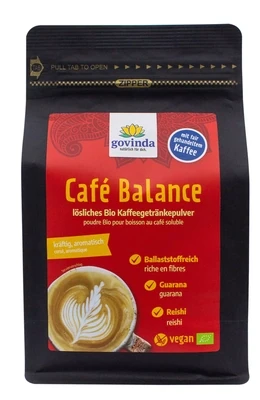 Café Balance Kaffepulver mit Guarana & Reishi