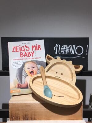 Beikost-Geschenk-Set (Buch mit Bambusteller) Beikost-Geschenk-Set (Buch mit Bambusteller)