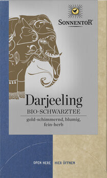 Everybodys Darjeeling schwarzer Tee bio Sonnentor