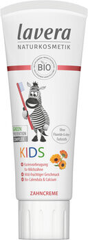 Zahnpaste Lavera für Kinder 75ml ohne Fluorid