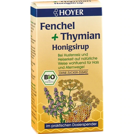Fenchel + Thymian Honigsirup 250g