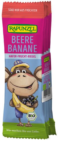 Rapunzel Kinder Hafer-Frucht-Riegel Beere-Banane