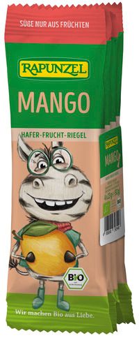 Rapunzel ​Kinder Hafer-Frucht-Riegel Mango 4 x 23g