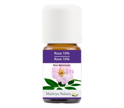 Ätherisches Öl: Rose 10% 5ml, in Jojobaöl, BIO