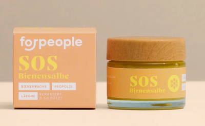 SOS-Bienensalbe mit Propolis - Duft Lärche/Mandarine 4People who care 50g