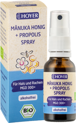 Manuka Honig & Propolis Spray 20ml für den Hals Manuka Honig & Propolis Spray 20ml für den Hals