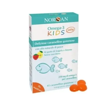 NORSAN OMEGA-3 KIDS JELLY 120 pz