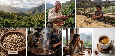Caffé biologico 100% Arabica del Perú 1kg Novo