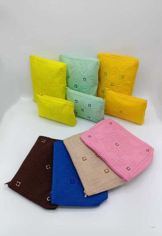 Set van twee make-up tasjes