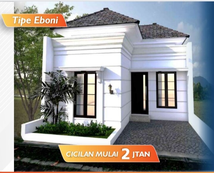 PERMATA JAMBU RESIDENCE, Rumah klasik keren dekat stasiun Cilebut, Bogor dengan DP 0% dan cicilan mulai 2 jutaan