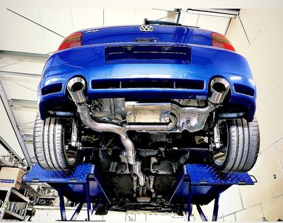 Golf 4 R32 Klappenabgasanlage Terrorline 3,5 Zoll
