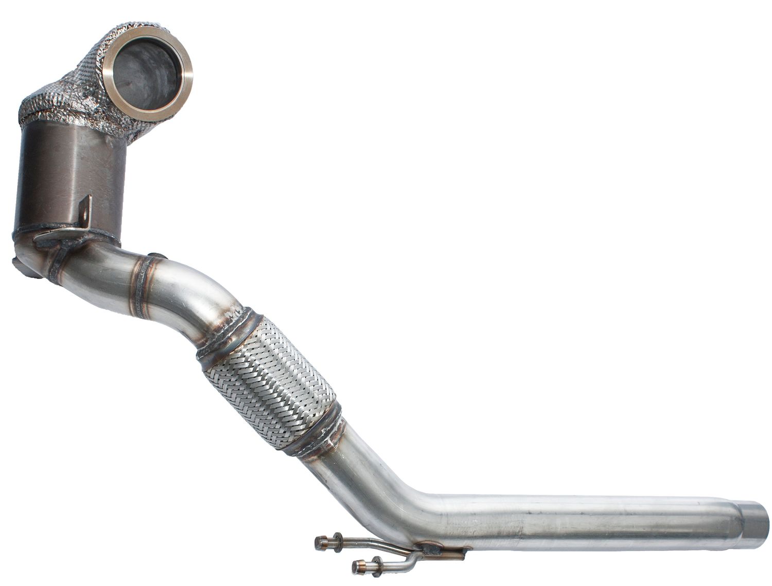 HJS Downpipe VW Golf 7 GTI 230 PS, ø 76 mm, mit ECE-Zulassung, 90951115