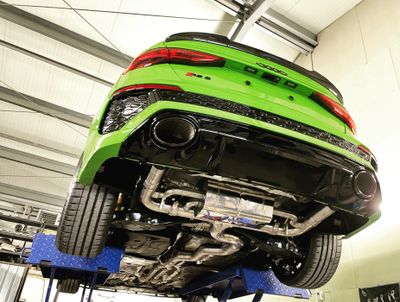 Audi RS3 8Y Terrorline V2  Klappenabgasanlage 3,5 Zoll auf 2x3 Zoll