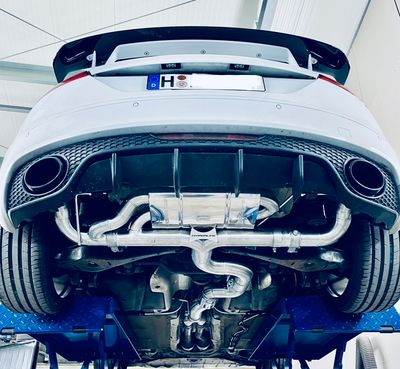 Audi TTRS 8J Terrorline Klappenabgasanlage 3,5 Zoll