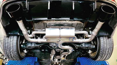 Audi TTRS 8S Terrorline V2 Klappenabgasanlage 3,5 Zoll auf 2x3 Zoll