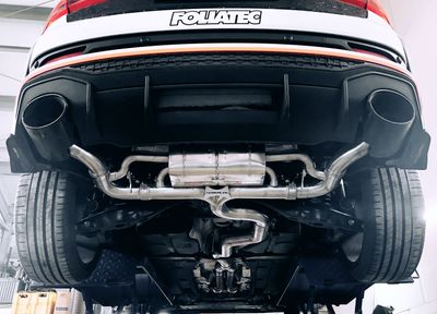 Audi RSQ3 Terrorline V2 Klappenabgasanlage 3,5 Zoll auf 2x3 Zoll