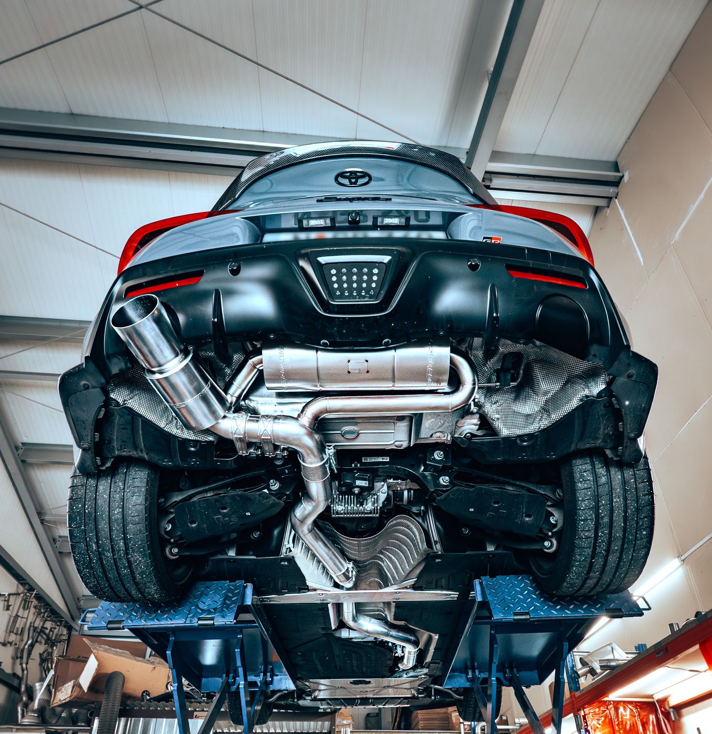 Toyota Supra GR Mk5 Single Exhaust  Xtreme 3.5 Klappenabgasanlage