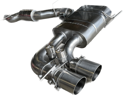 Audi S3 8P Klappenabgasanlage Terrorline 3,5 Zoll